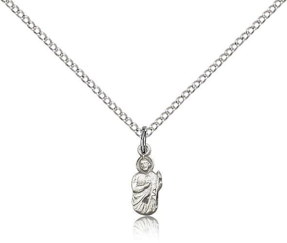 Petite St. Jude Medal - Sterling Silver
