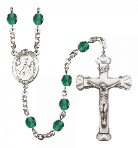Women's St. Kieran Birthstone Rosary - Zircon