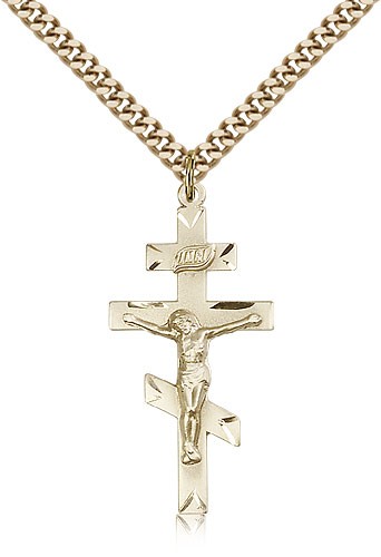 Saint Andrew's Crucifix - 14KT Gold Filled