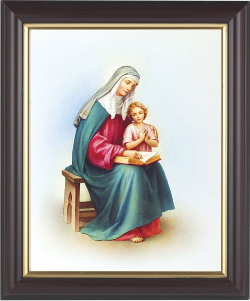 St. Anne and Mary 8x10 Framed Print Under Glass - #133 Frame