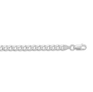Sterling Silver Heavy Curb Chain - 24 inch - Silver