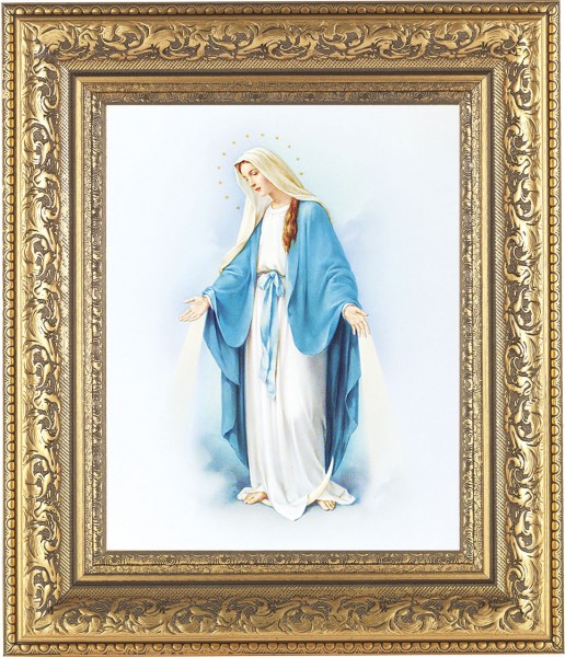 Our Lady of Grace 8x10 Framed Print Under Glass - #115 Frame