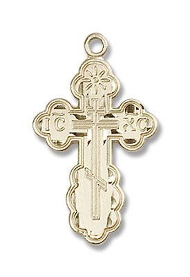 St. Olga's Cross Medal - 14K Solid Gold