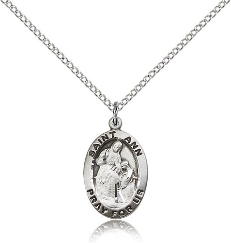 St. Ann Medal - Sterling Silver