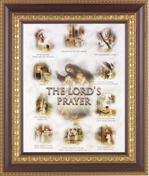 The Lord's Prayer Framed Print - #126 Frame