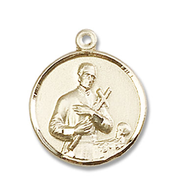 Petite St. Gerard Medal - 14K Solid Gold