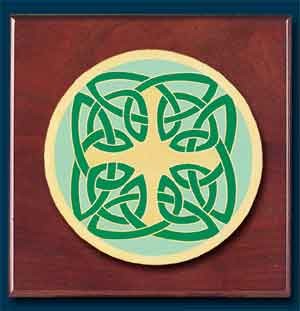 Celtic Keepsake Box - Brown