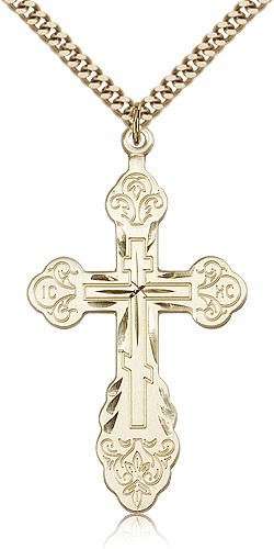 St. Olga's Cross Medal - 14KT Gold Filled