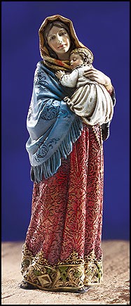 Madonna of the Streets Statue - 7.5 - Multi-Color