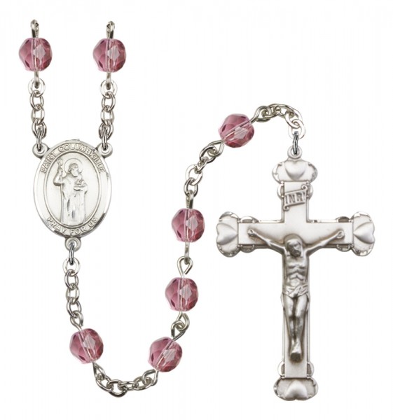 Women's St. Columbkille Birthstone Rosary - Amethyst