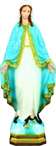 Plastic Our Lady of Grace Statue - 24 inch - Full Color