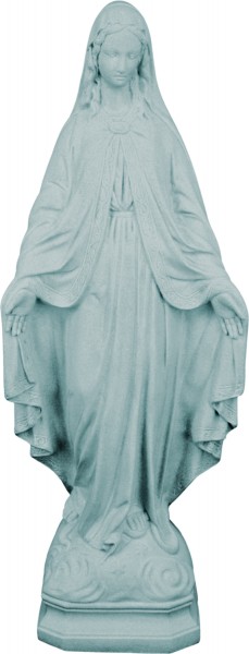 Plastic Our Lady of Grace Statue - 24 inch - Granite