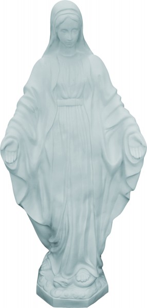 Plastic Our Lady of Grace Statue - 32 inch - White