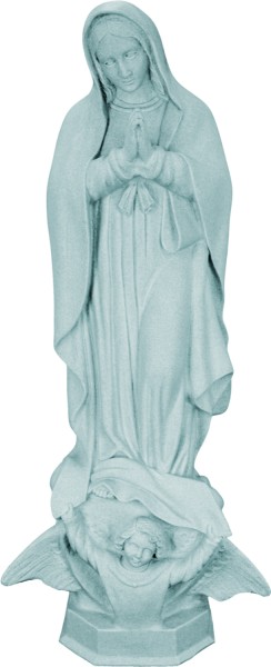 Plastic Our Lady of Guadalupe Statue - 24 - Granite