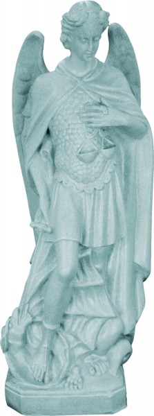 Plastic Saint Michael Statue - 24 inch - Granite