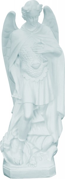 Plastic Saint Michael Statue - 24 inch - White