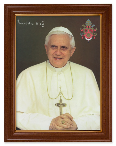 Pope Benedict XVI 12x16 Framed Print Artboard - #134 Frame