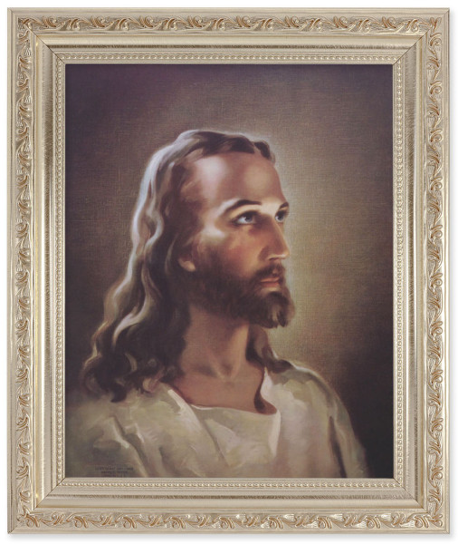 Portrait of Christ 8x10 Framed Print Under Glass - #164 Frame