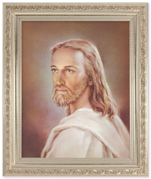 Portrait of Jesus 8x10 Framed Print Under Glass - #164 Frame