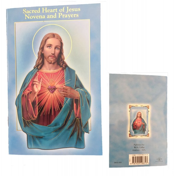 Sacred Heart of Jesus Novena Prayer Pamphlet - 10 Per Pack - Full Color