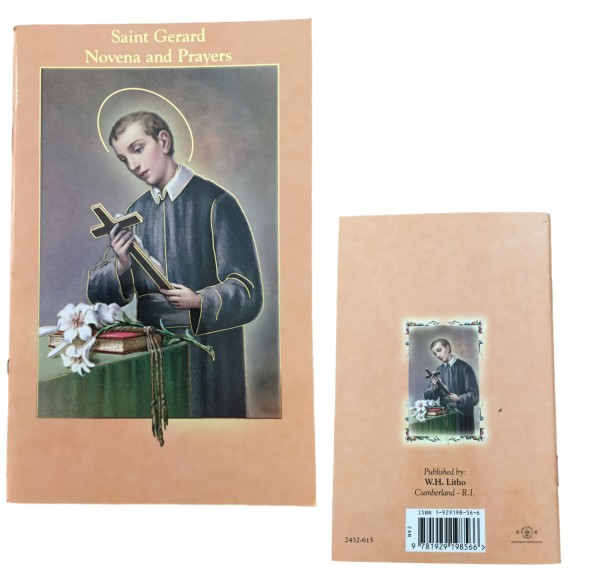 Saint Gerard Novena Book - 10 per order - Full Color
