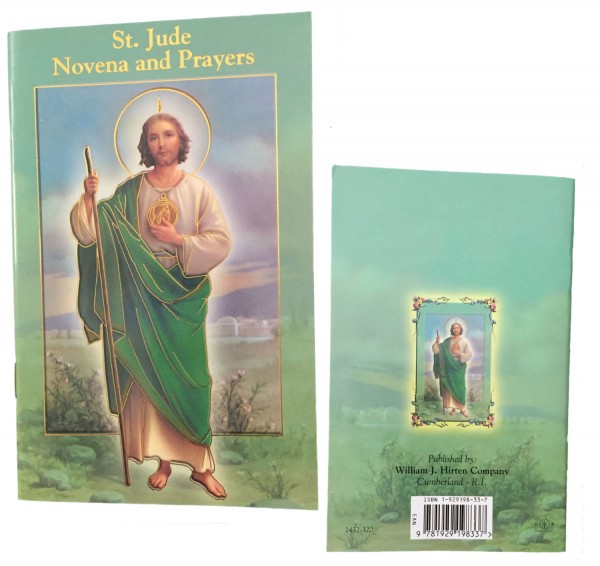 Saint Jude Novena Prayer Pamphlet - Pack of 10 - Green
