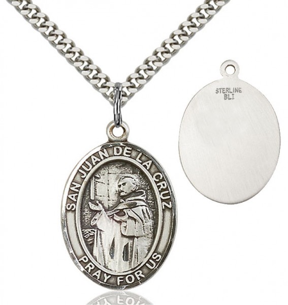 San Juan de La Cruz Medal - Sterling Silver