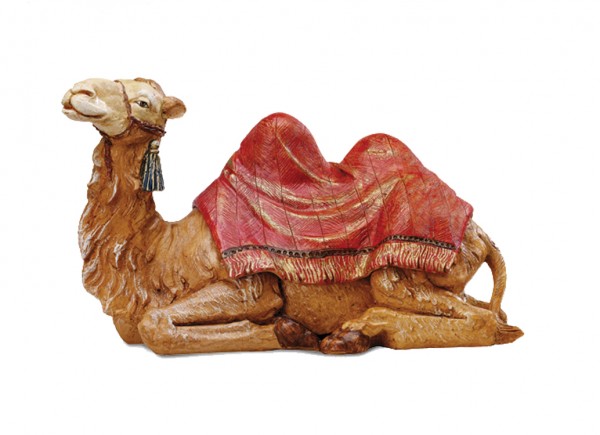 Seated Camel Figure for 18 inch Nativity Set - Multi-Color