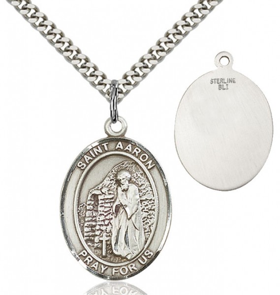 St. Aaron Medal - Sterling Silver