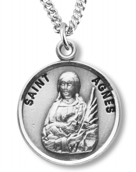 St. Agnes Necklace - Sterling Silver