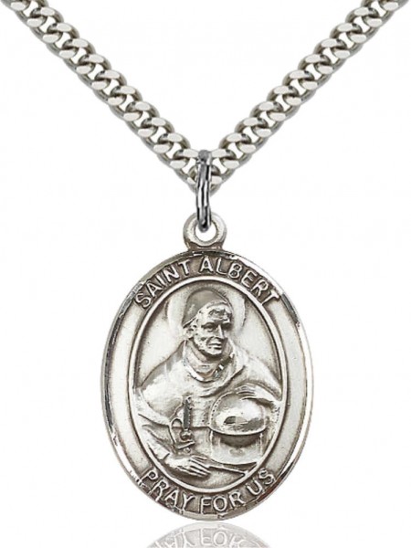 St. Albert the Great Medal - Pewter