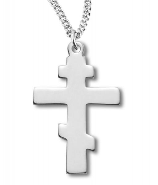 St. Andrew Cross Pendant Sterling Silver - Sterling Silver