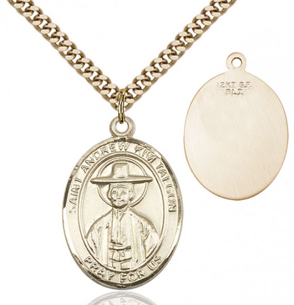 St. Andrew Kim Taegon Medal - 14KT Gold Filled
