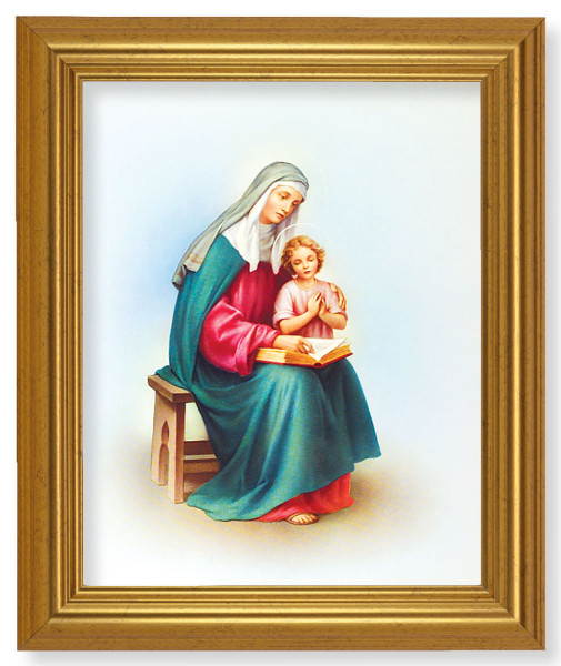 St. Anne and Mary 8x10 Framed Print Under Glass - #110 Frame