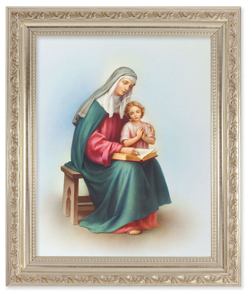 St. Anne and Mary 8x10 Framed Print Under Glass - #164 Frame