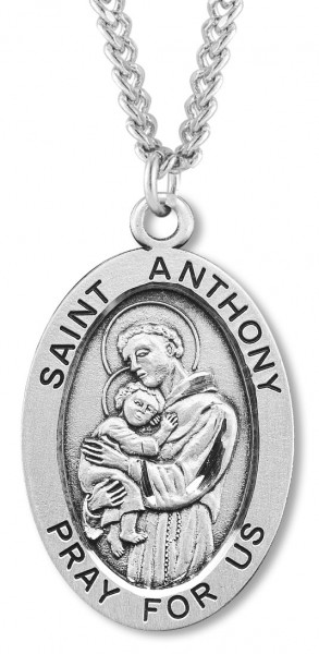 St. Anthony Medal Sterling Silver