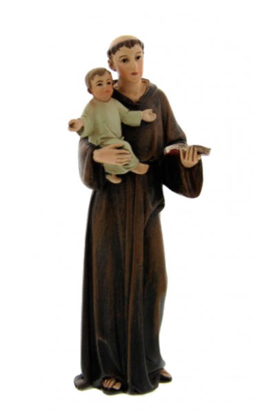 St. Anthony Statue 4&quot; - Multi-Color Browns