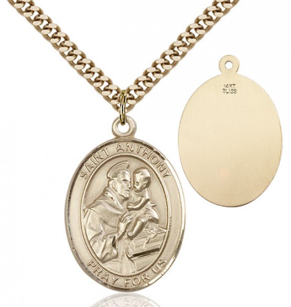 St. Anthony of Padua Medal - 14KT Gold Filled