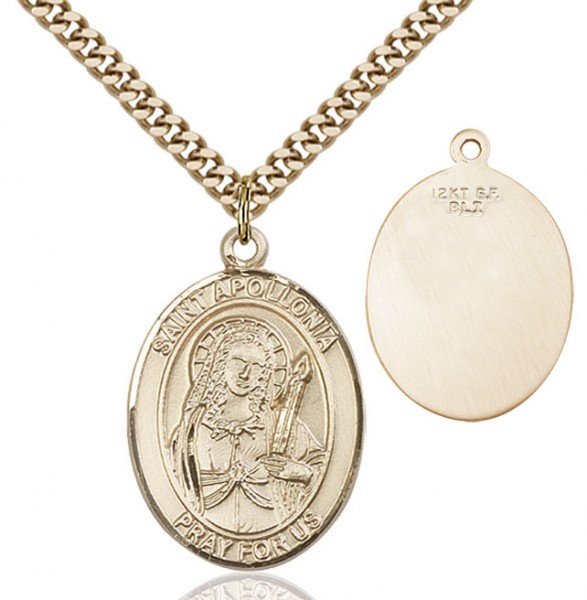 St. Apollonia Medal - 14KT Gold Filled