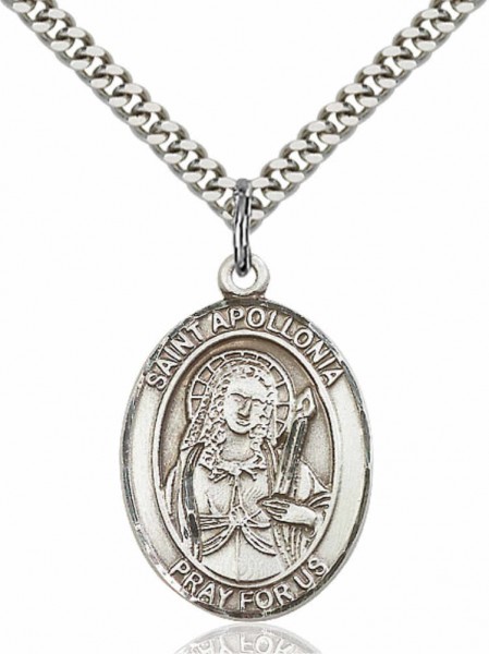 St. Apollonia Medal - Pewter