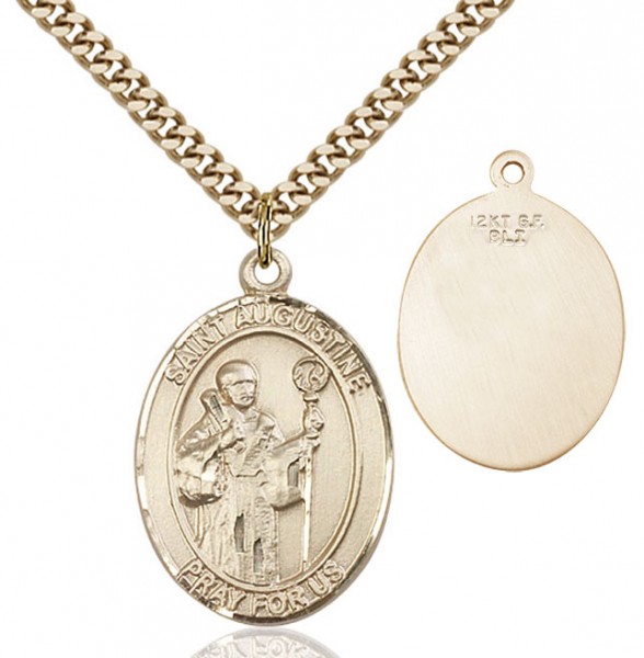 St. Augustine Medal - 14KT Gold Filled