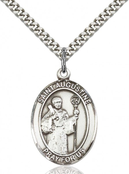 St. Augustine Medal - Pewter