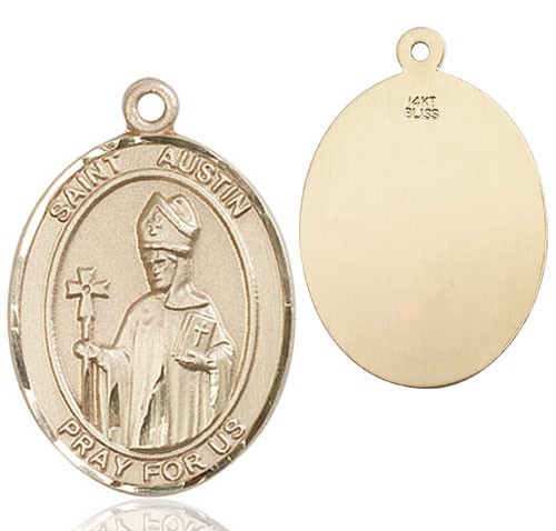 St. Austin Medal - 14K Solid Gold