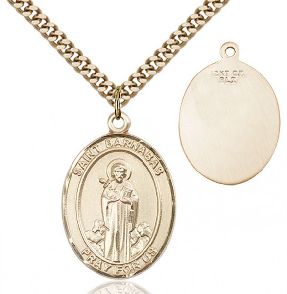 St. Barnabas Medal - 14KT Gold Filled