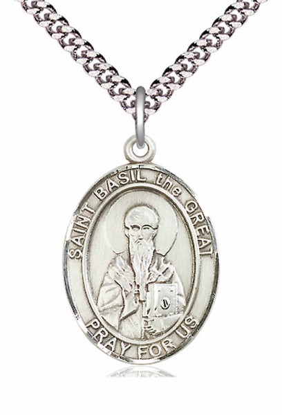 St. Basil the Great Medal - Pewter