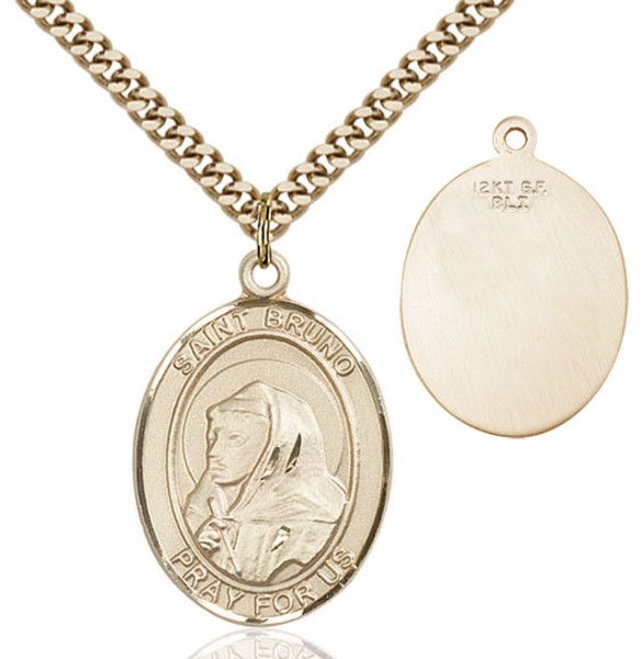 St. Bruno Medal - 14KT Gold Filled