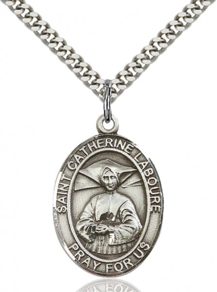 St. Catherine Laboure Medal - Pewter