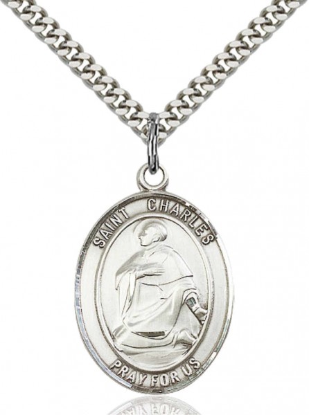 St. Charles Borromeo Medal - Pewter