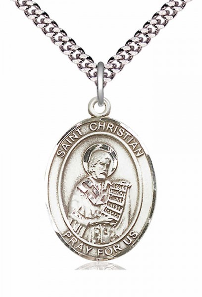 St. Christian Demosthenes Medal - Pewter