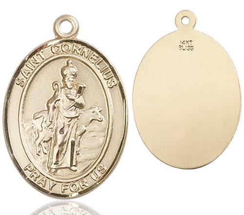 St. Cornelius Medal - 14K Solid Gold